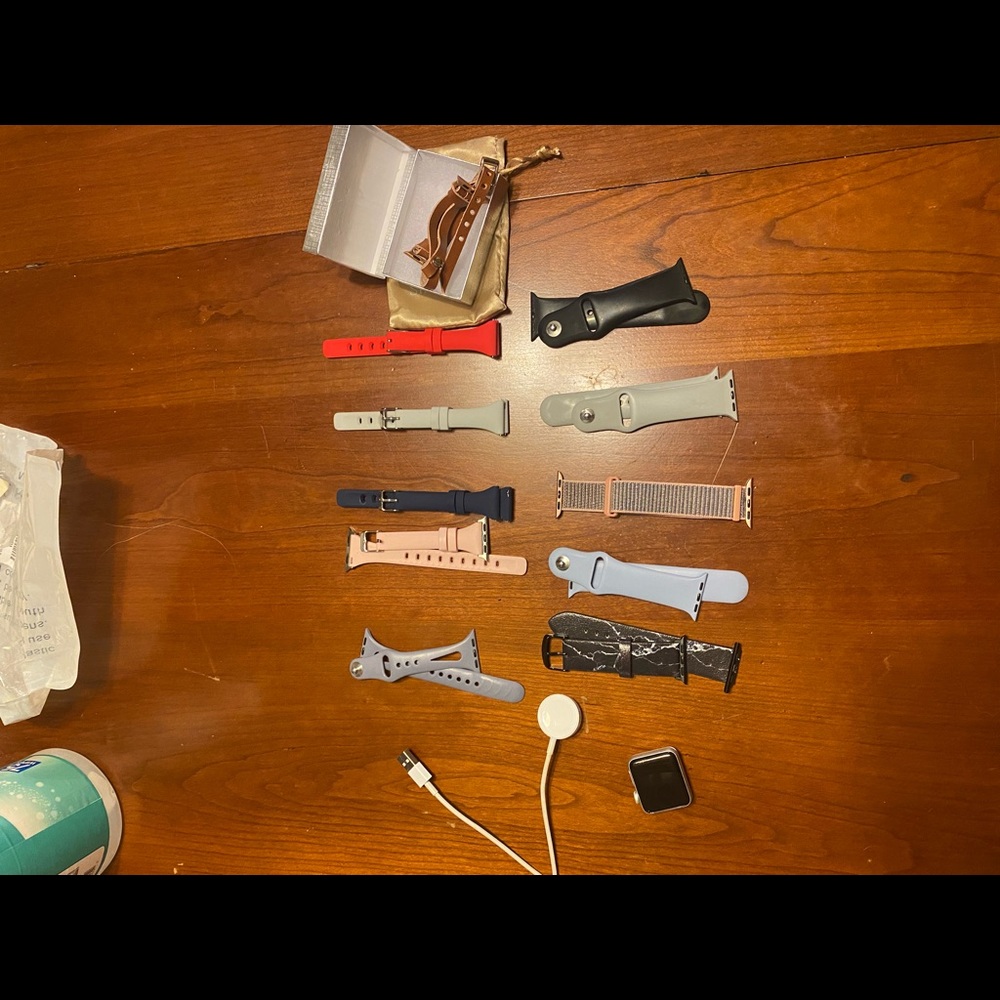 Apple Watch series 3 and accessories